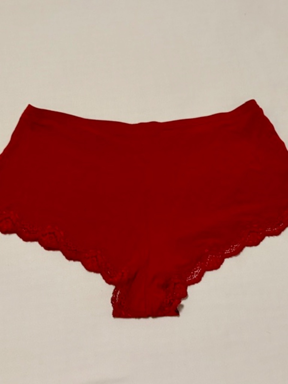 Gap Body Modal Ruby Red Long Sleeve Tee and Boyshorts Size XS - Picture 12 of 12